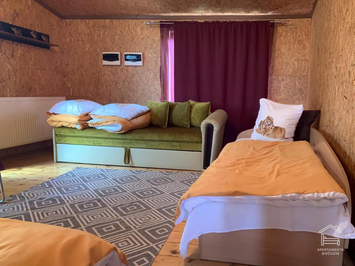 Apartamentai Birzuose, Double Bedroom And Single Bedroom Apartments Biržai Zewnętrze zdjęcie