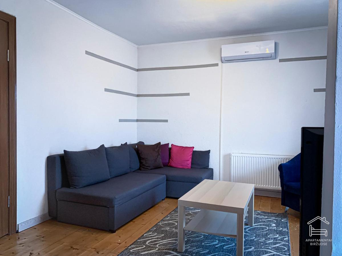 Apartamentai Birzuose, Double Bedroom And Single Bedroom Apartments Biržai Zewnętrze zdjęcie