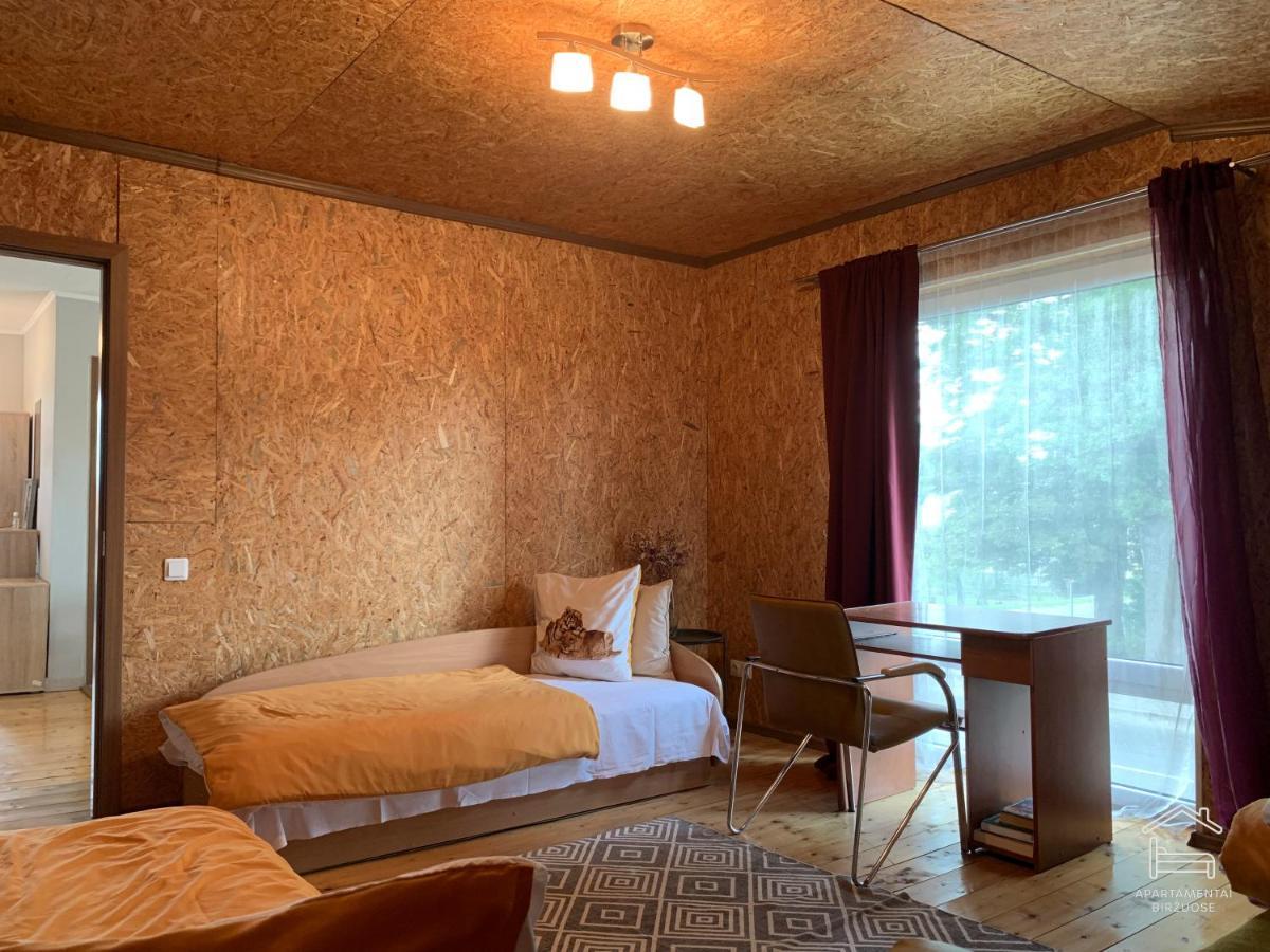 Apartamentai Birzuose, Double Bedroom And Single Bedroom Apartments Biržai Zewnętrze zdjęcie