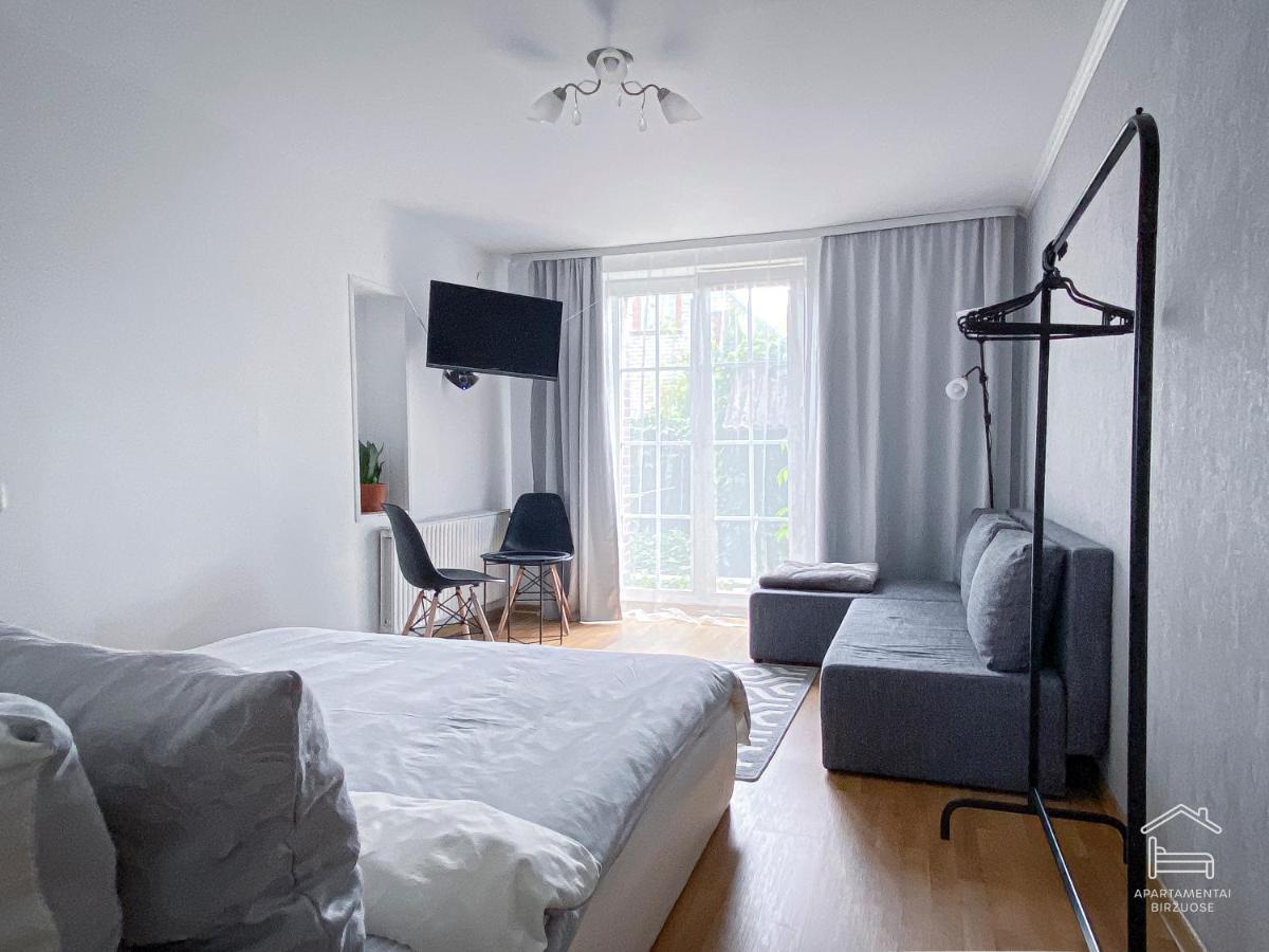 Apartamentai Birzuose, Double Bedroom And Single Bedroom Apartments Biržai Zewnętrze zdjęcie
