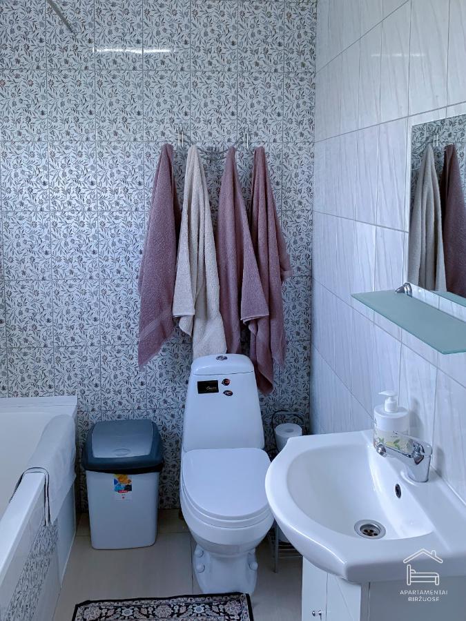 Apartamentai Birzuose, Double Bedroom And Single Bedroom Apartments Biržai Zewnętrze zdjęcie